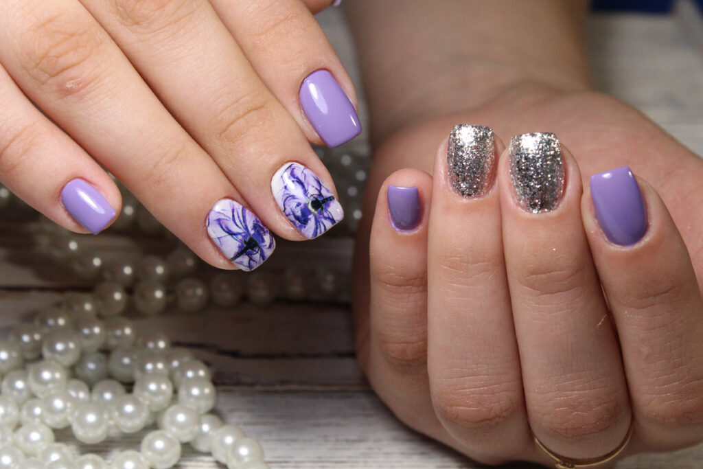 July manicure, DivaNailsSpa