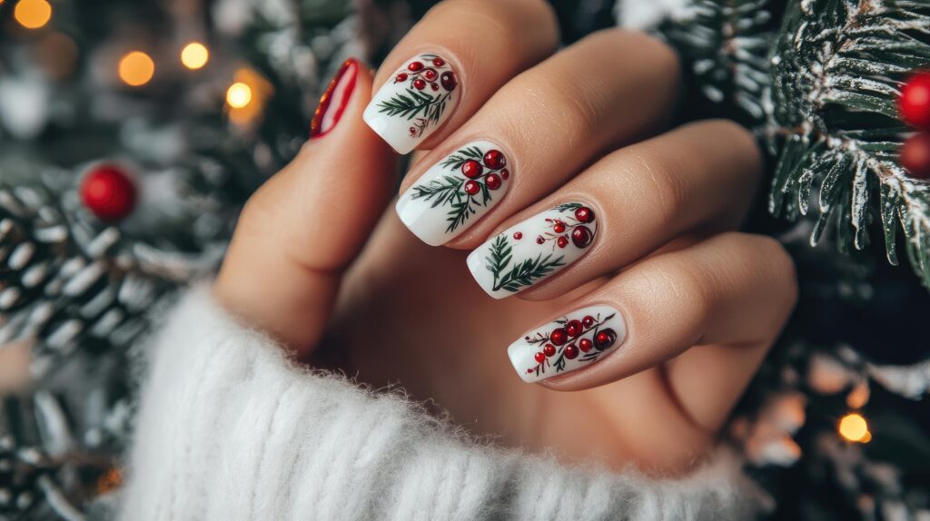 December manicure, DivaNailsSpa